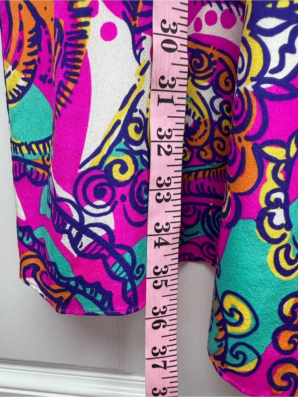 Lilly Pulitzer Dusk Silk Slip Dress Sea and Be Seen Floral Strappy Mini Pink - Picture 4 of 8